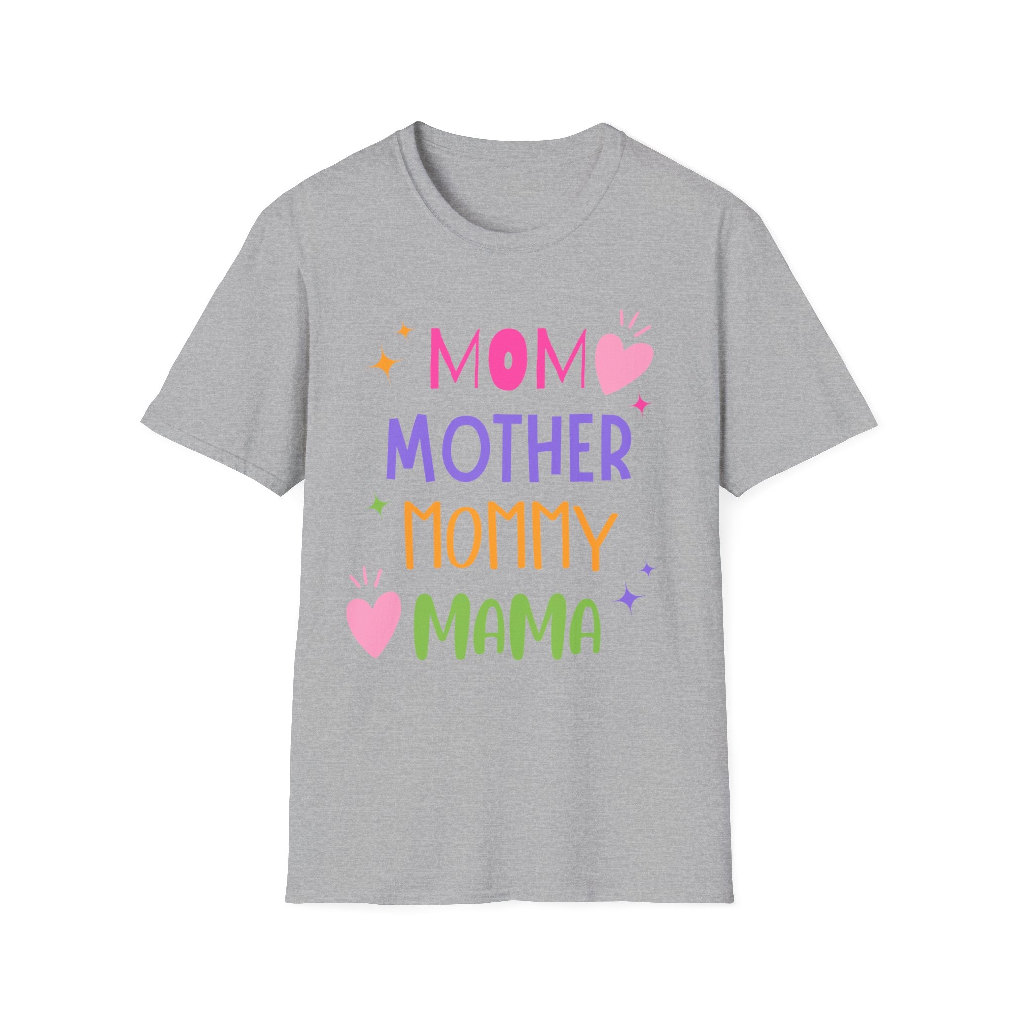 Mama, Mommy, Mother T-Shirt — Colorful Mother’s Day Tee