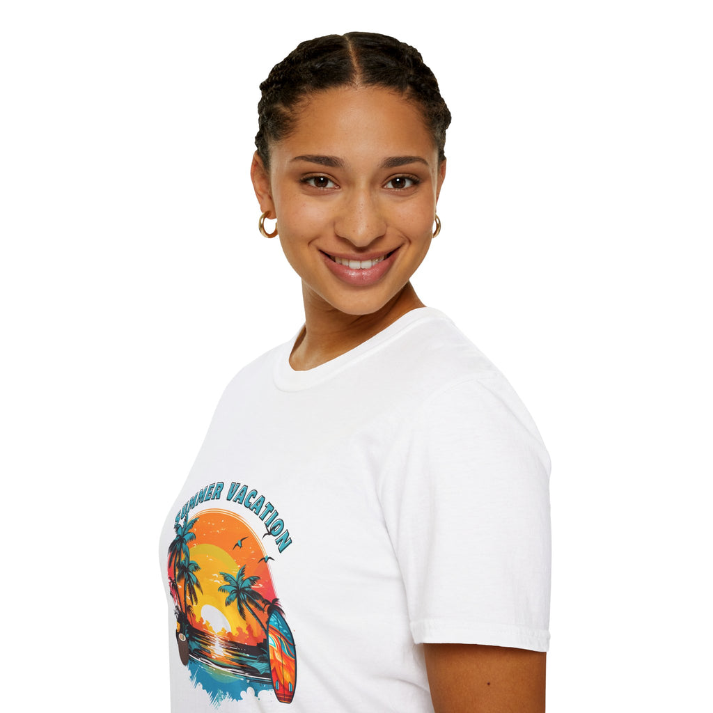 Summer Vacation Graphic T-Shirt