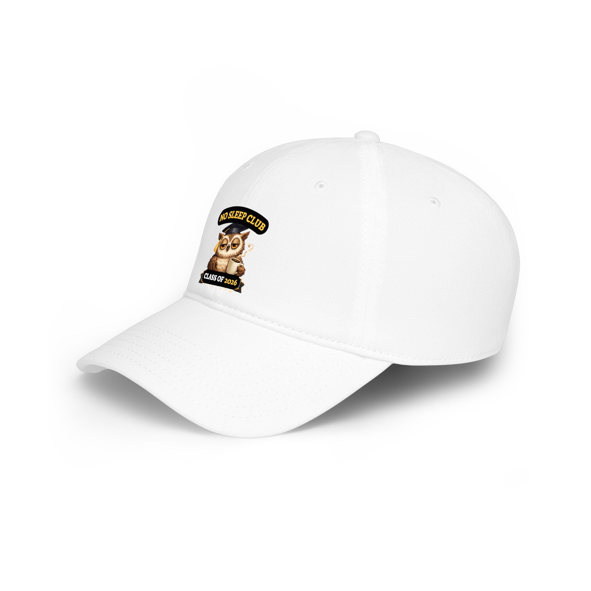 No Sleep Club Class of 2023 Cap — Graduation Owl Baseball Hat
