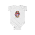 Norway Crest Infant Bodysuit - Scandinavian Flag Baby Onesie