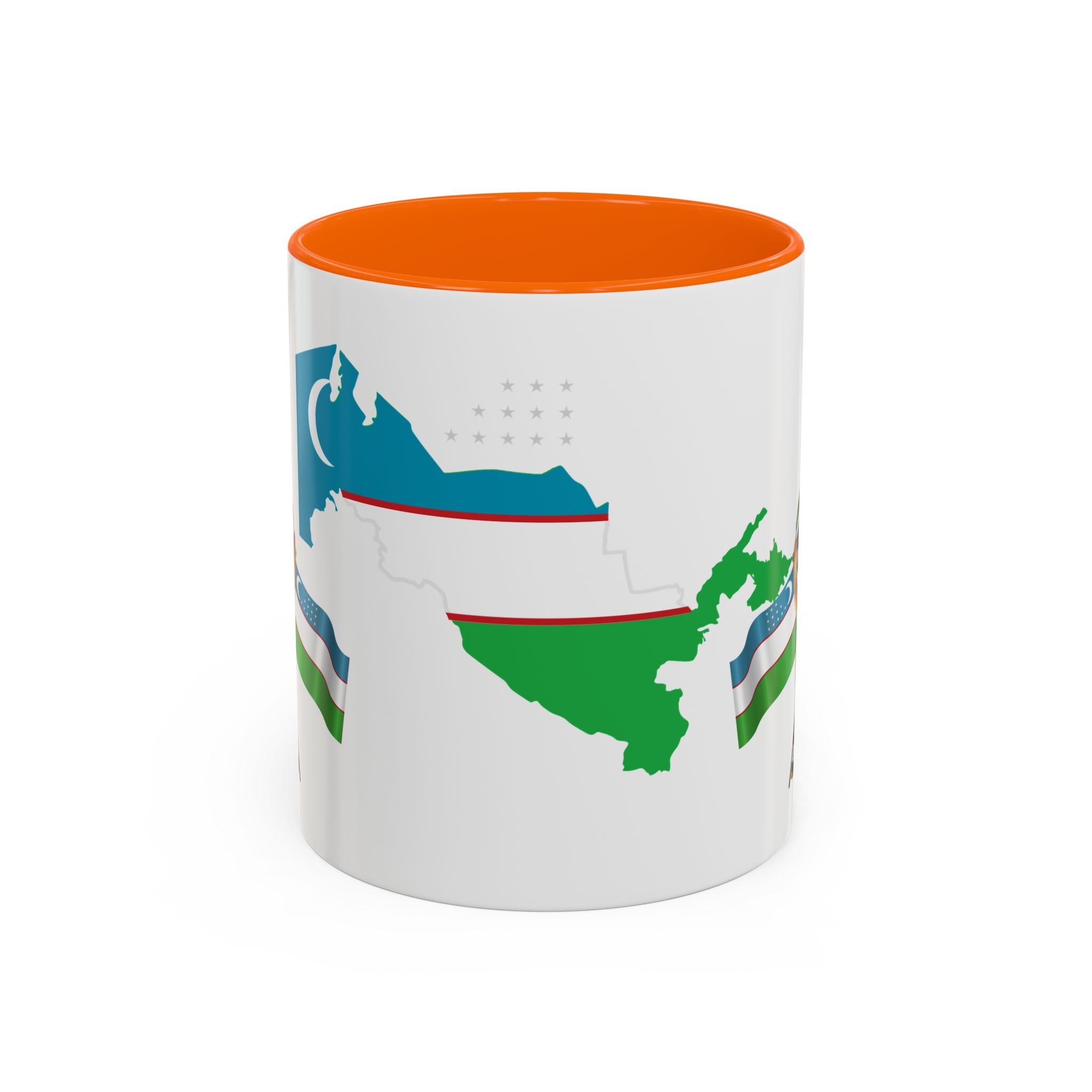 Uzbekistan Accent Coffee Mug (11, 15oz)