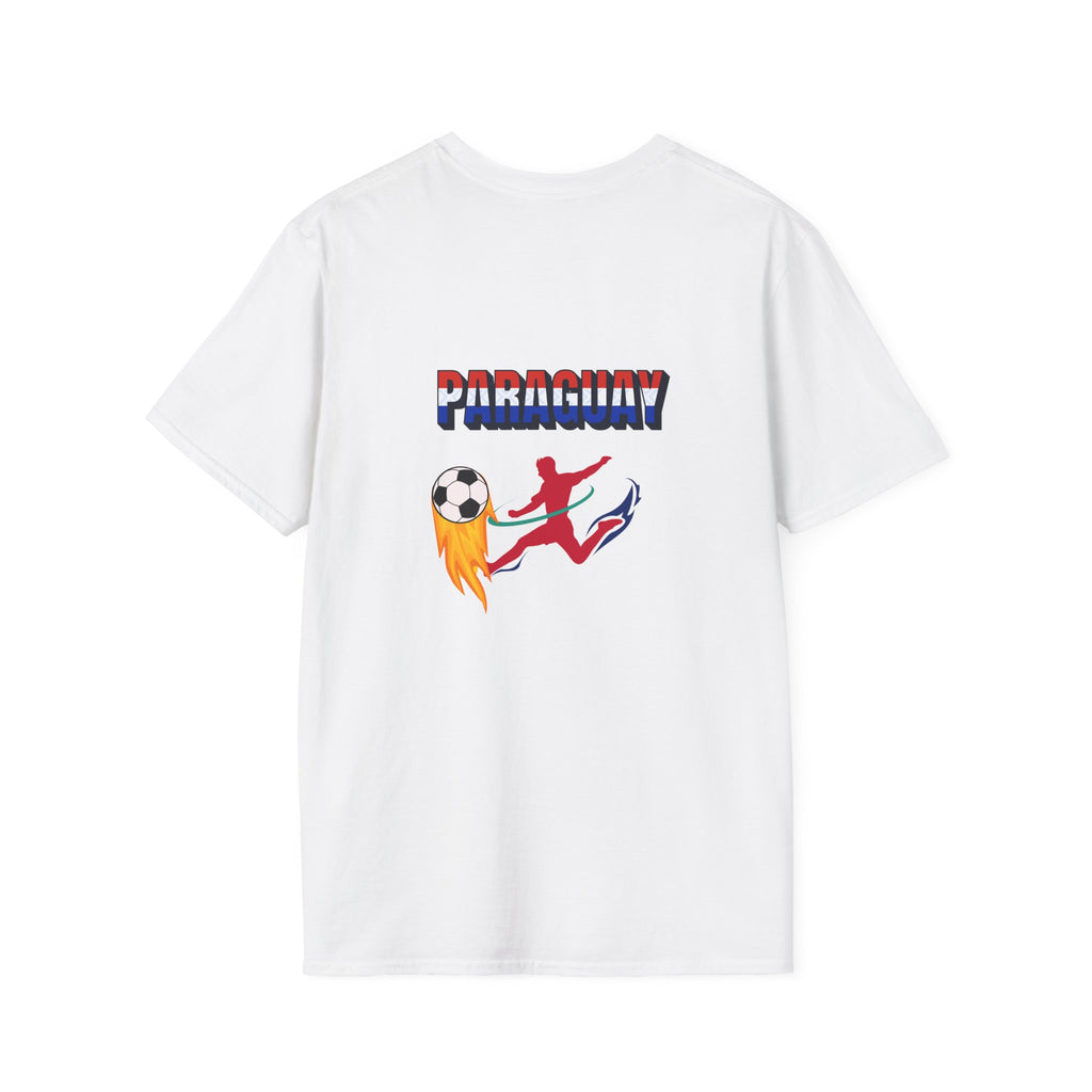 Paraguay Flag T-Shirt — Football Soccer Fan Tee