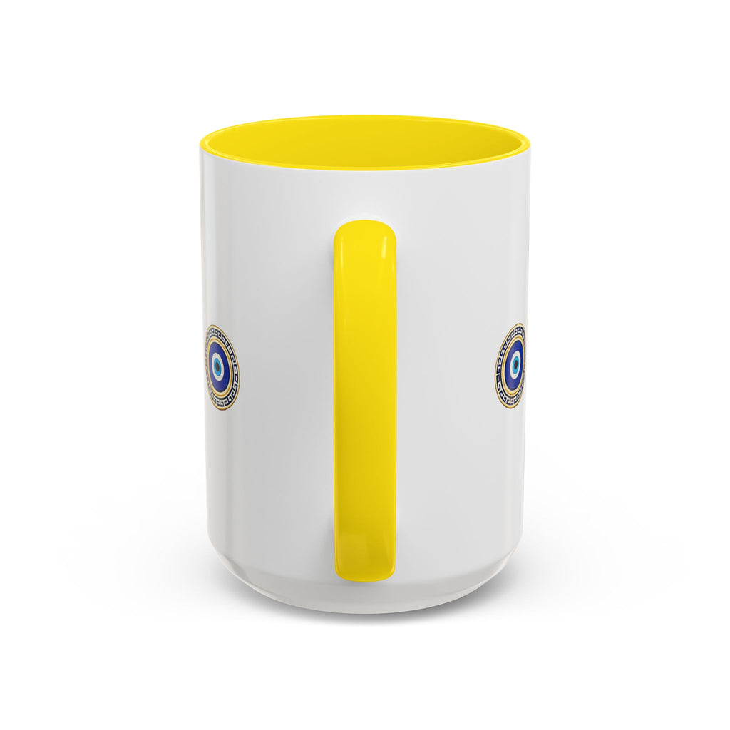 Evil Eye Accent Coffee Mug
