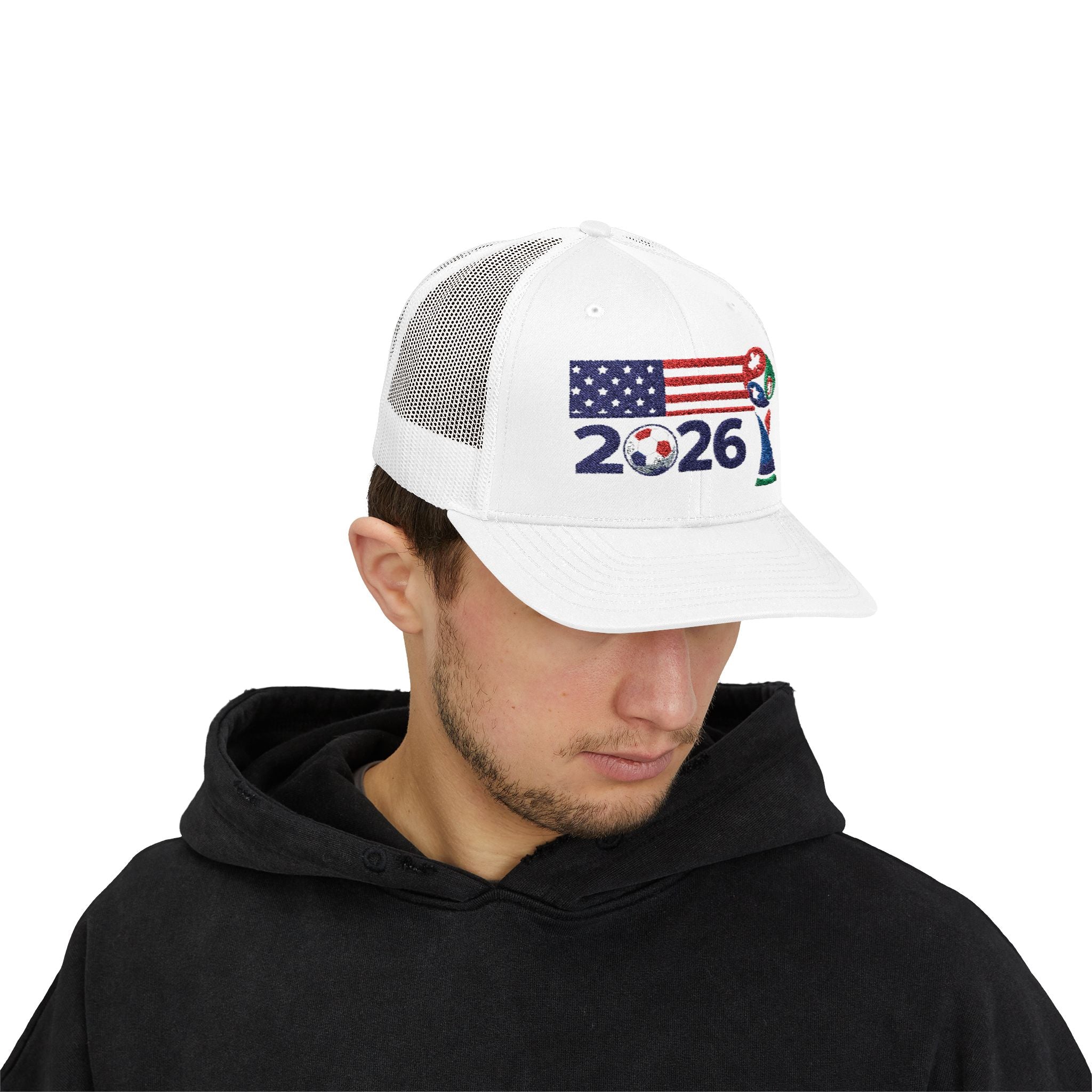 Trucker Cap - 2026 USA Cup Soccer Flag Design