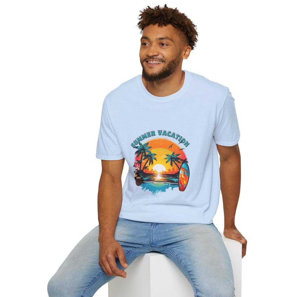 Summer Vacation Graphic T-Shirt