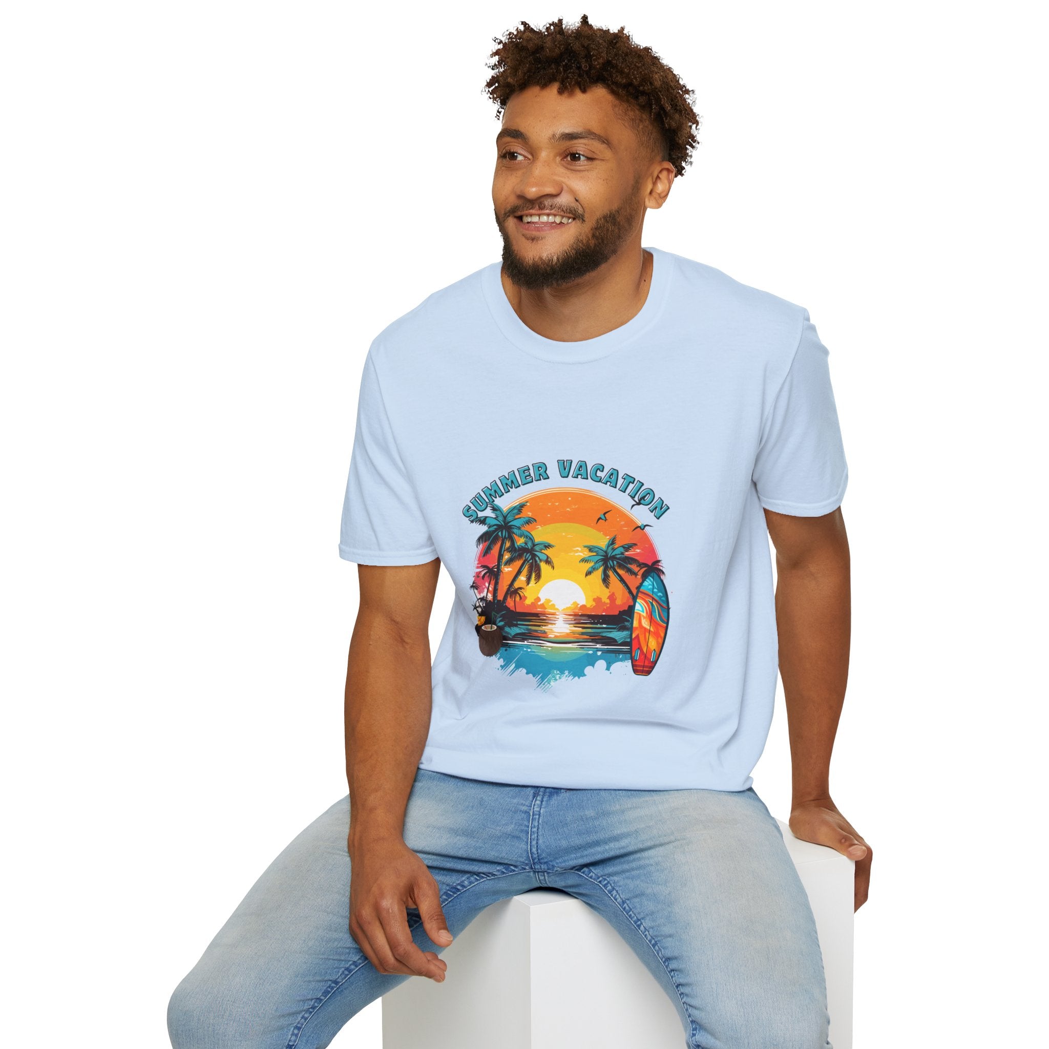 Summer Vacation Graphic T-Shirt