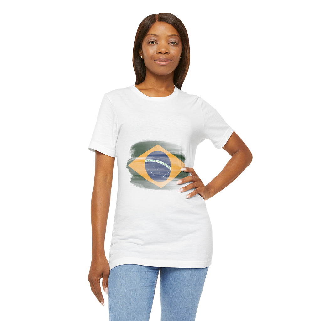 Brazil Flag & Champions 2026 Soccer T-Shirt