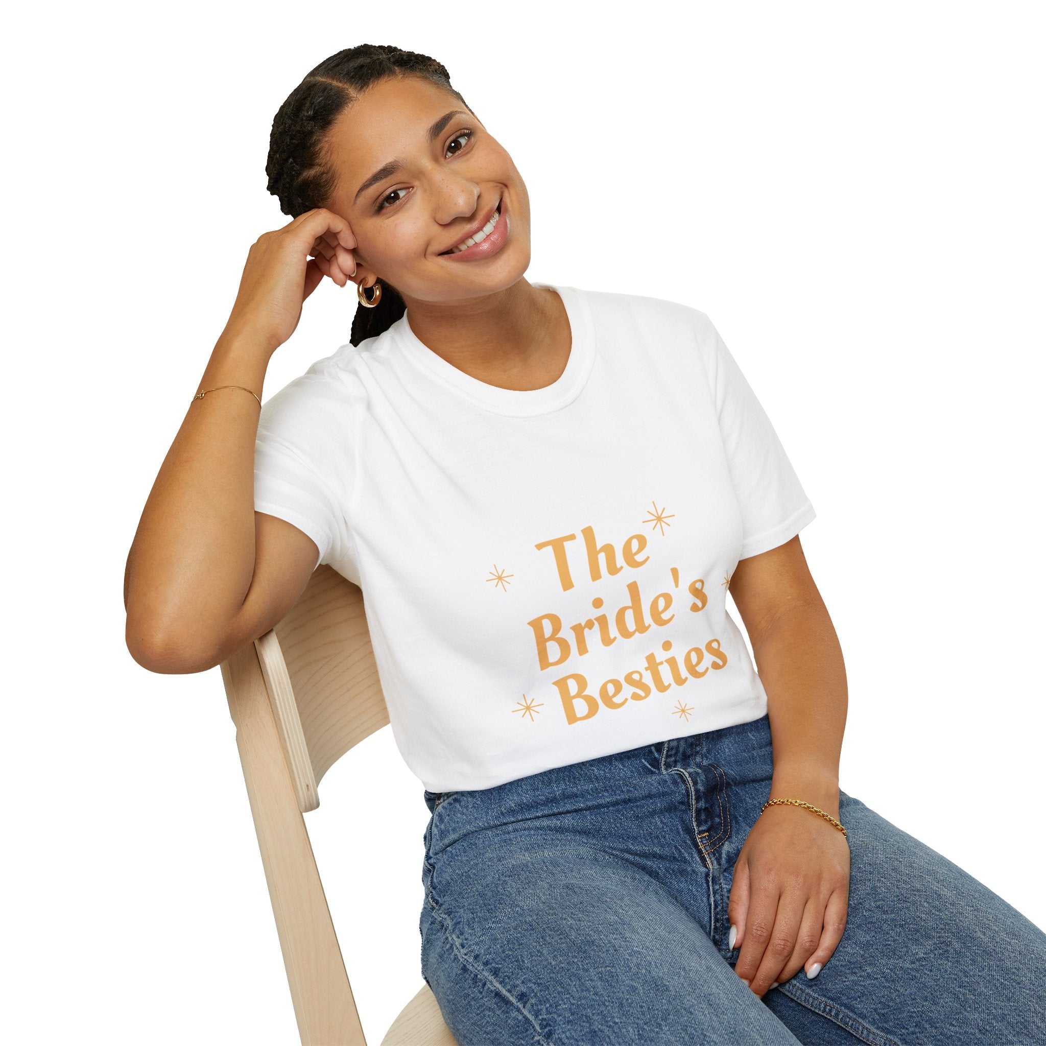 Bridal Party T-Shirt — “The Bride’s Besties” Bachelorette Tee