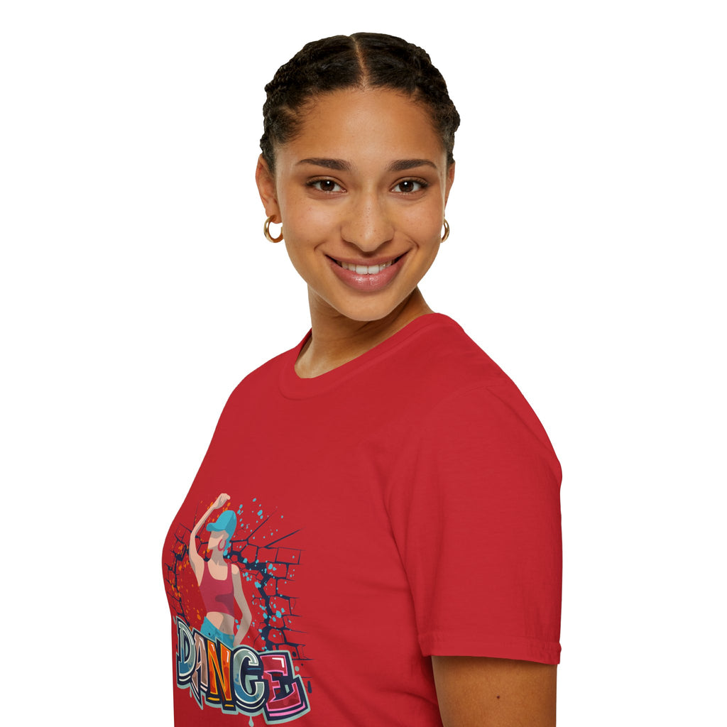 Dance Graffiti T-Shirt — Urban Street Dancer Graphic Tee