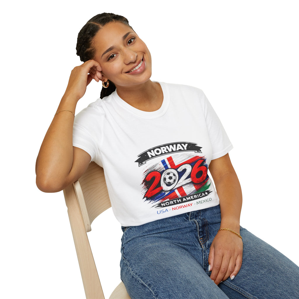 Norway 2026 Soccer T-Shirt — North America Qualifiers Fan Tee