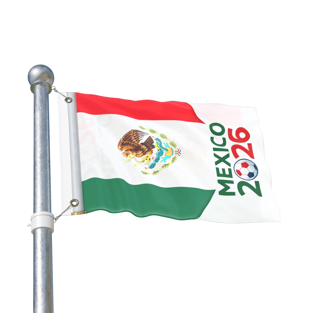 MEXICO Double Sided Flag