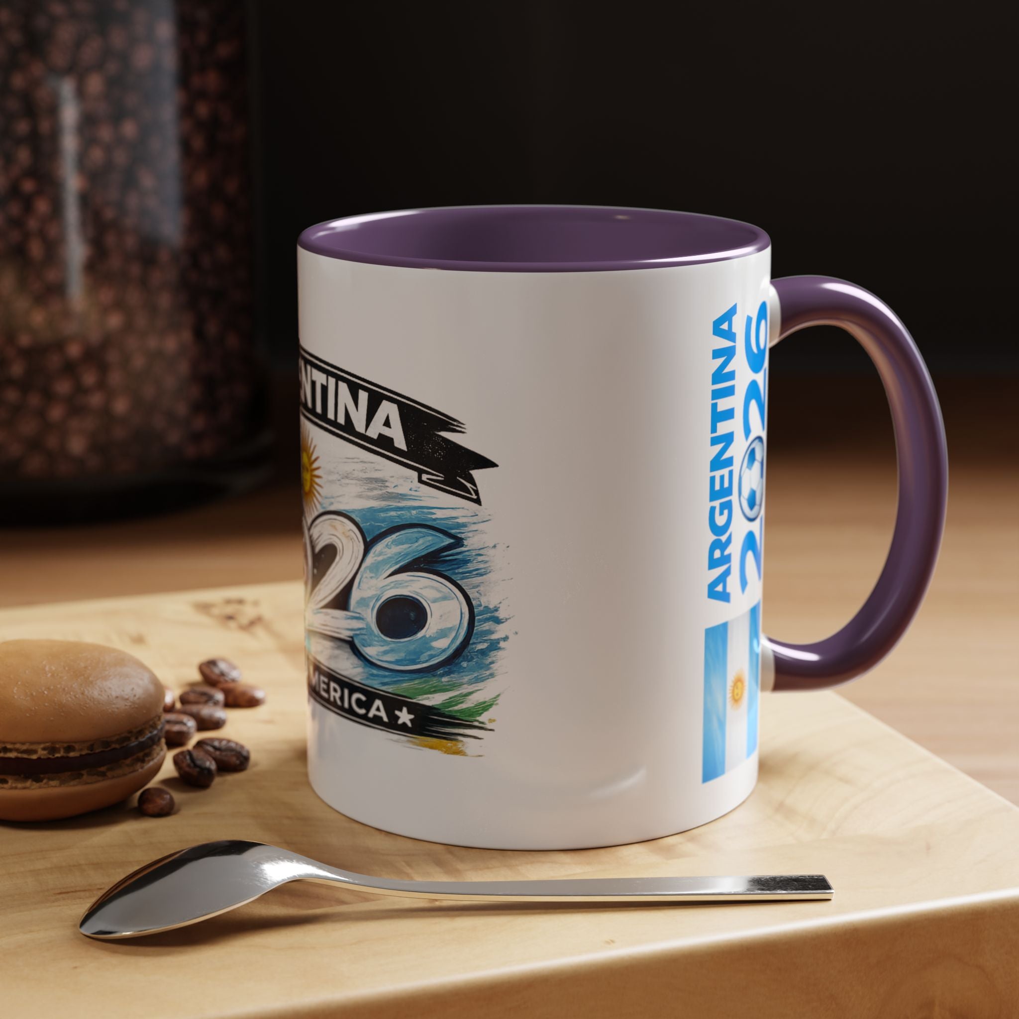 Argentina 2026 Soccer Cup Mug – Accent Coffee Cup (11/15oz)