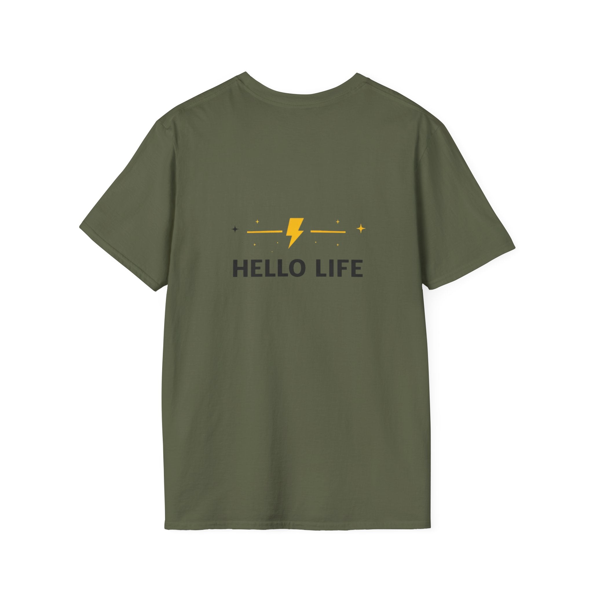 Graduation T-Shirt — "Moving On: Goodbye School, Hello Life" Celebration Tee
