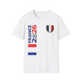 France 2026 Soccer T-Shirt — Tricolor Cup Fan Tee