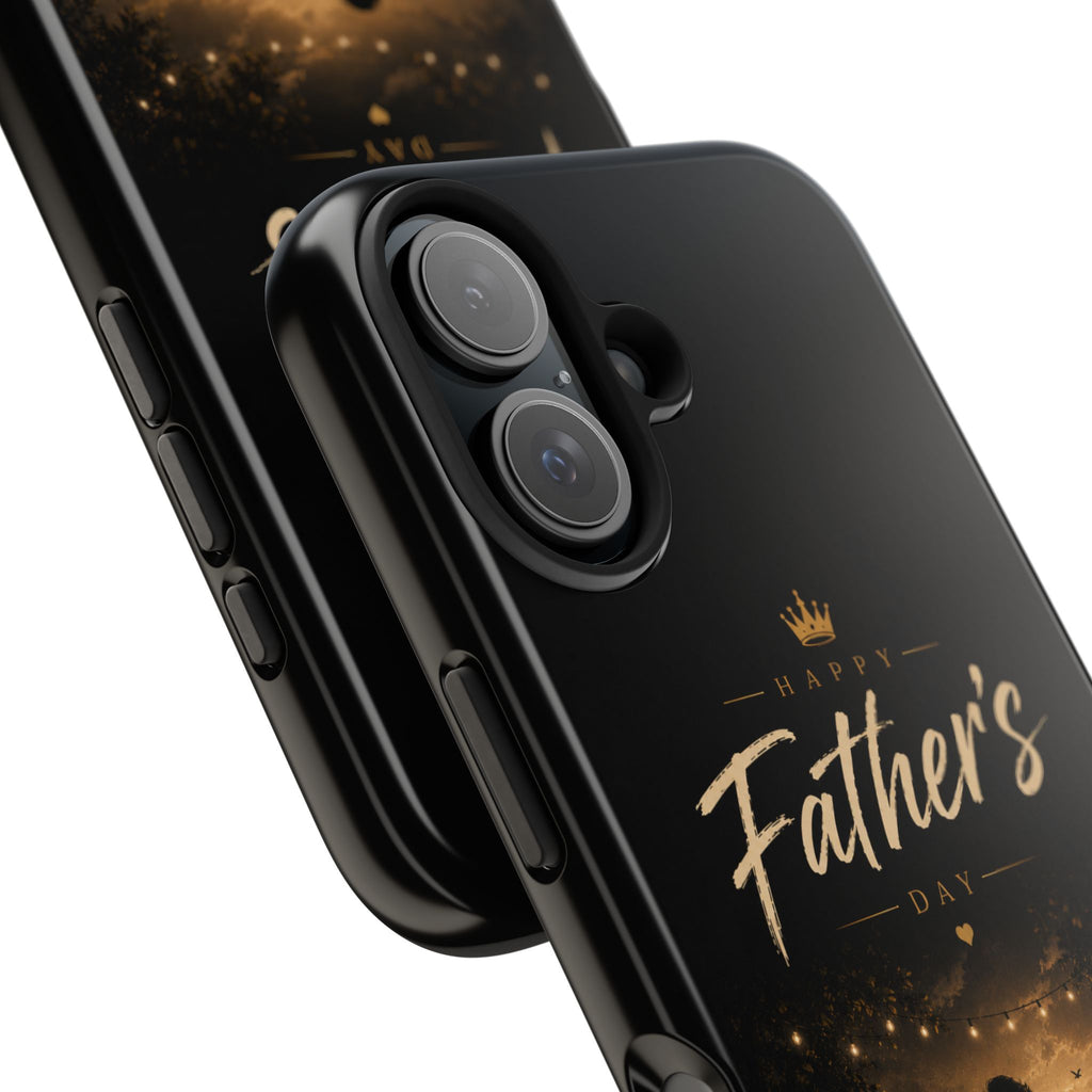 Father’s Day Tough Phone Case — Personalized Sentimental Nightscape Design