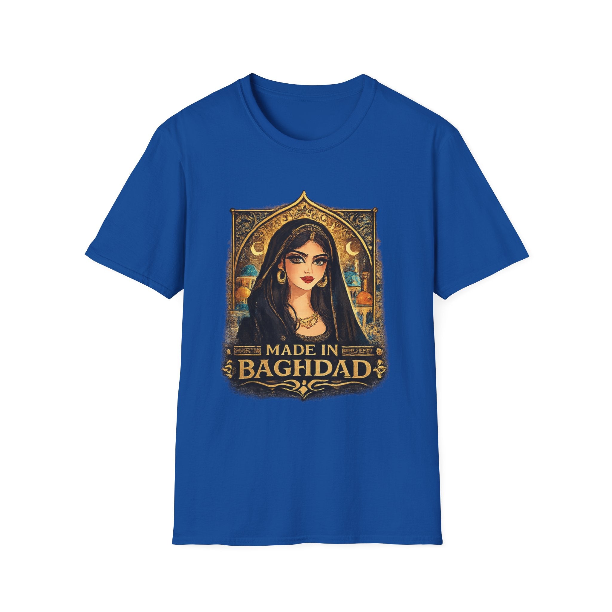 Made in Baghdad T-Shirt — Vintage Arabian Woman Graphic Tee