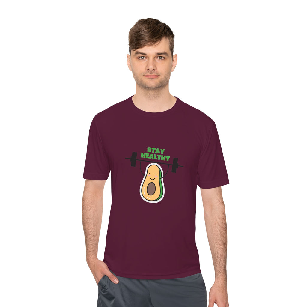 Stay Healthy Avocado Weightlifting Tee