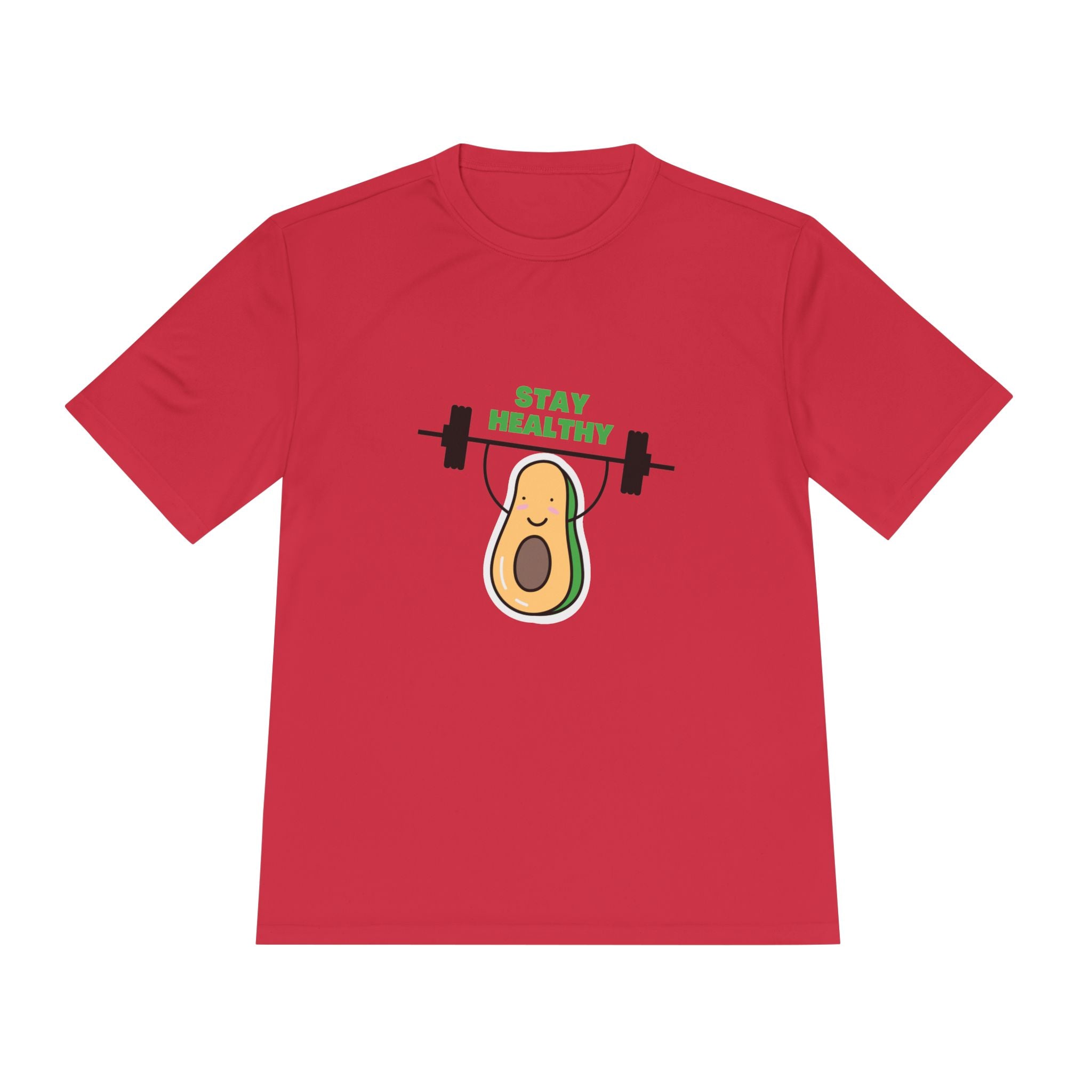Stay Healthy Avocado Weightlifting Tee