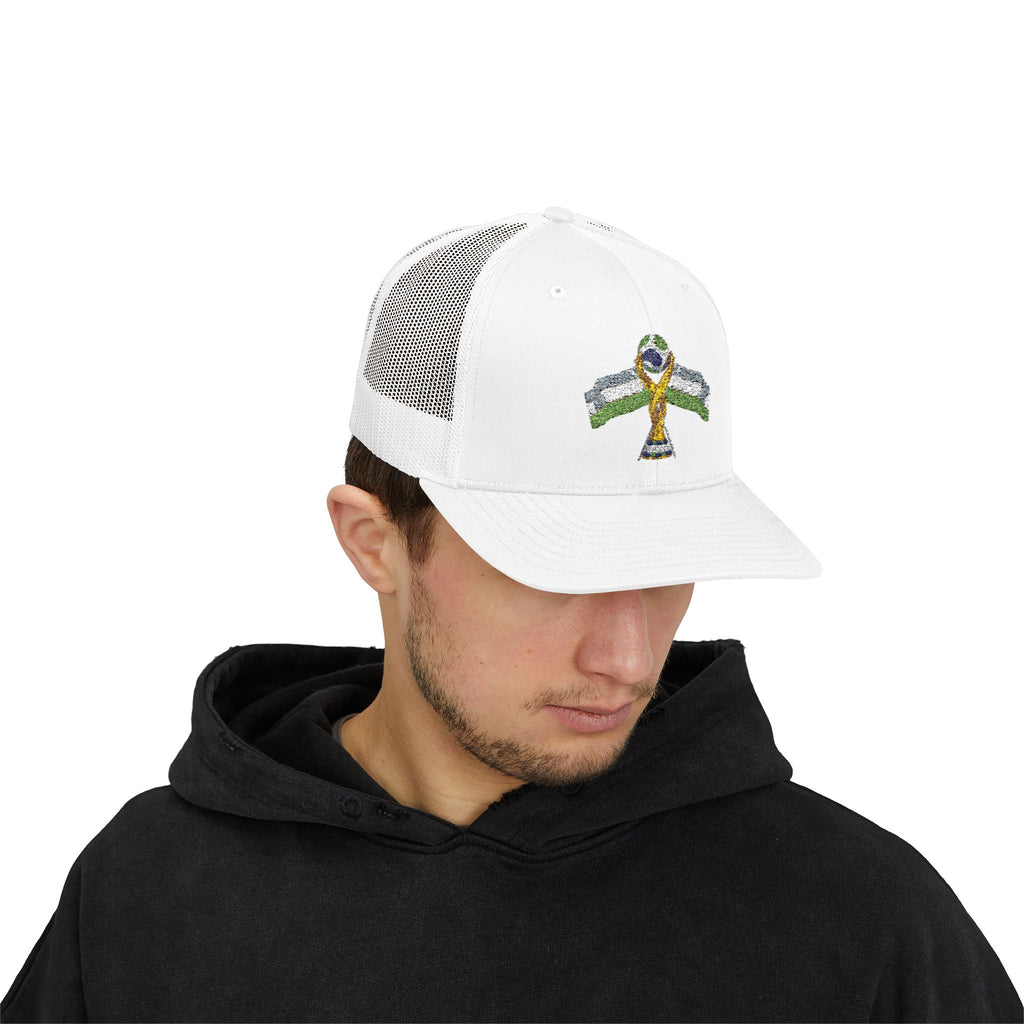 Uzbekistan Snapback Trucker Cap