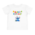 Stiche birthday Toddler Short Sleeve Tee