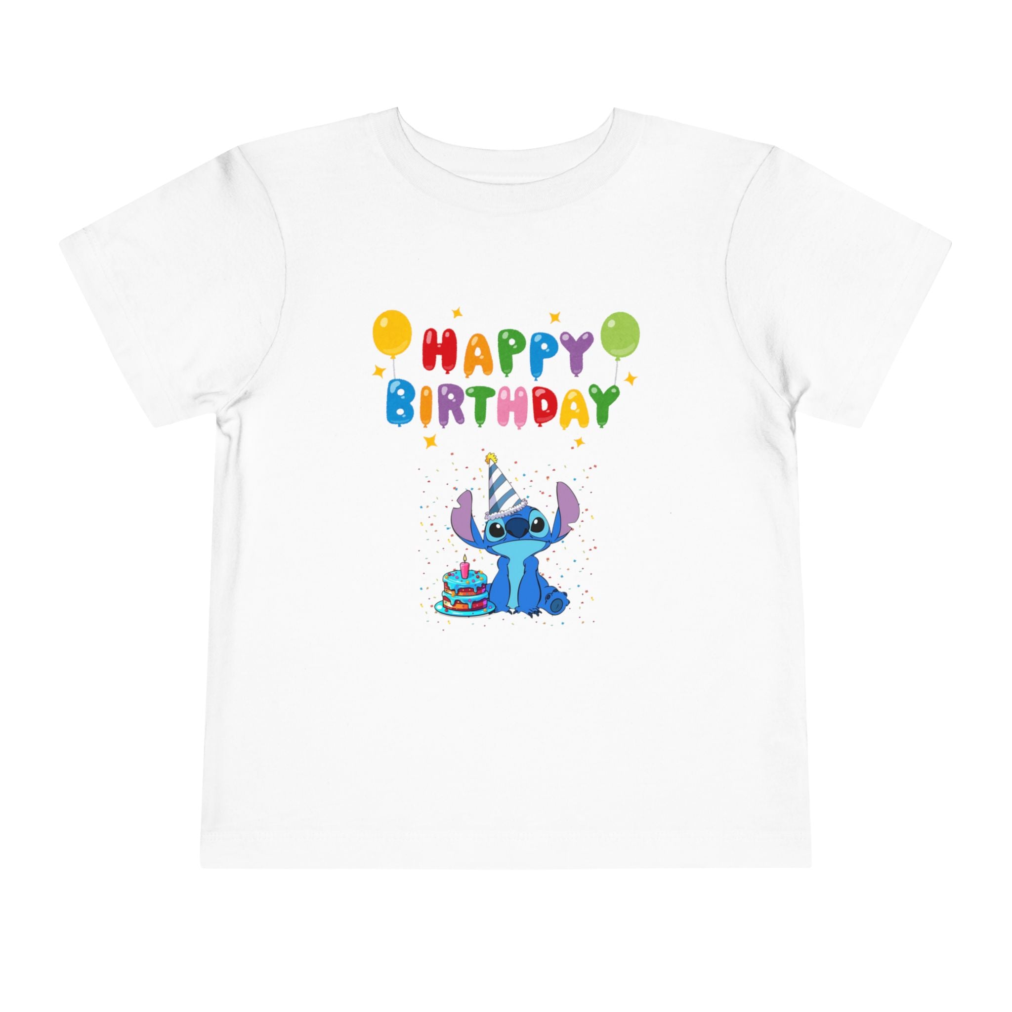 Stiche birthday Toddler Short Sleeve Tee