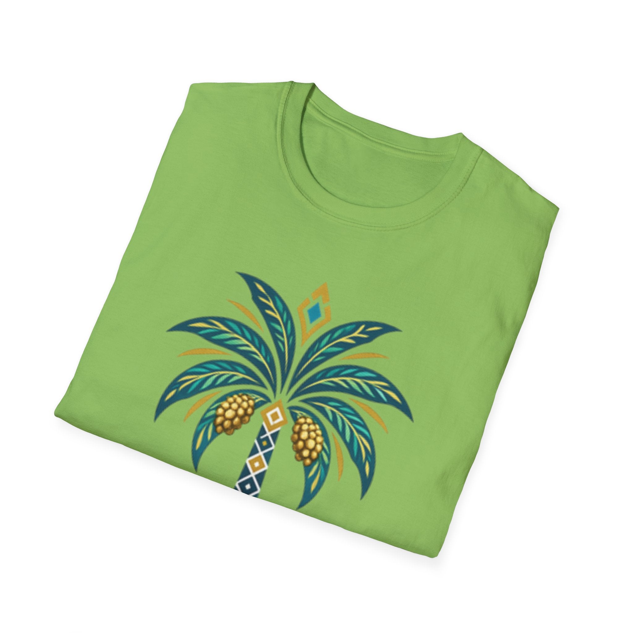 Tropical Patterned Palm Tree Tee