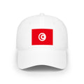 Tunisia Flag Baseball Cap — Low Profile Embroidered Tunisian Flag Hat