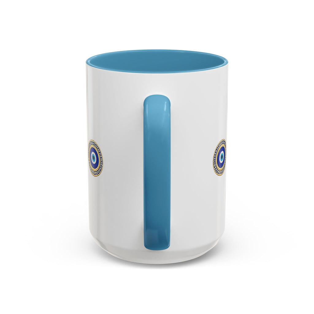 Evil Eye Accent Coffee Mug
