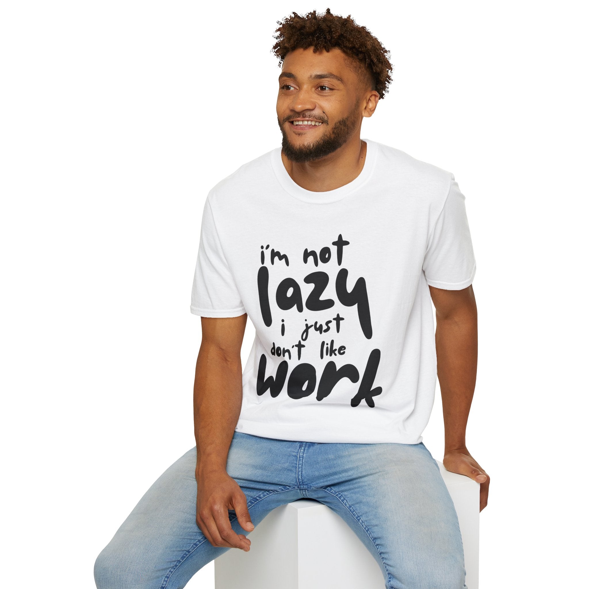 I do not like work Unisex Softstyle T-Shirt