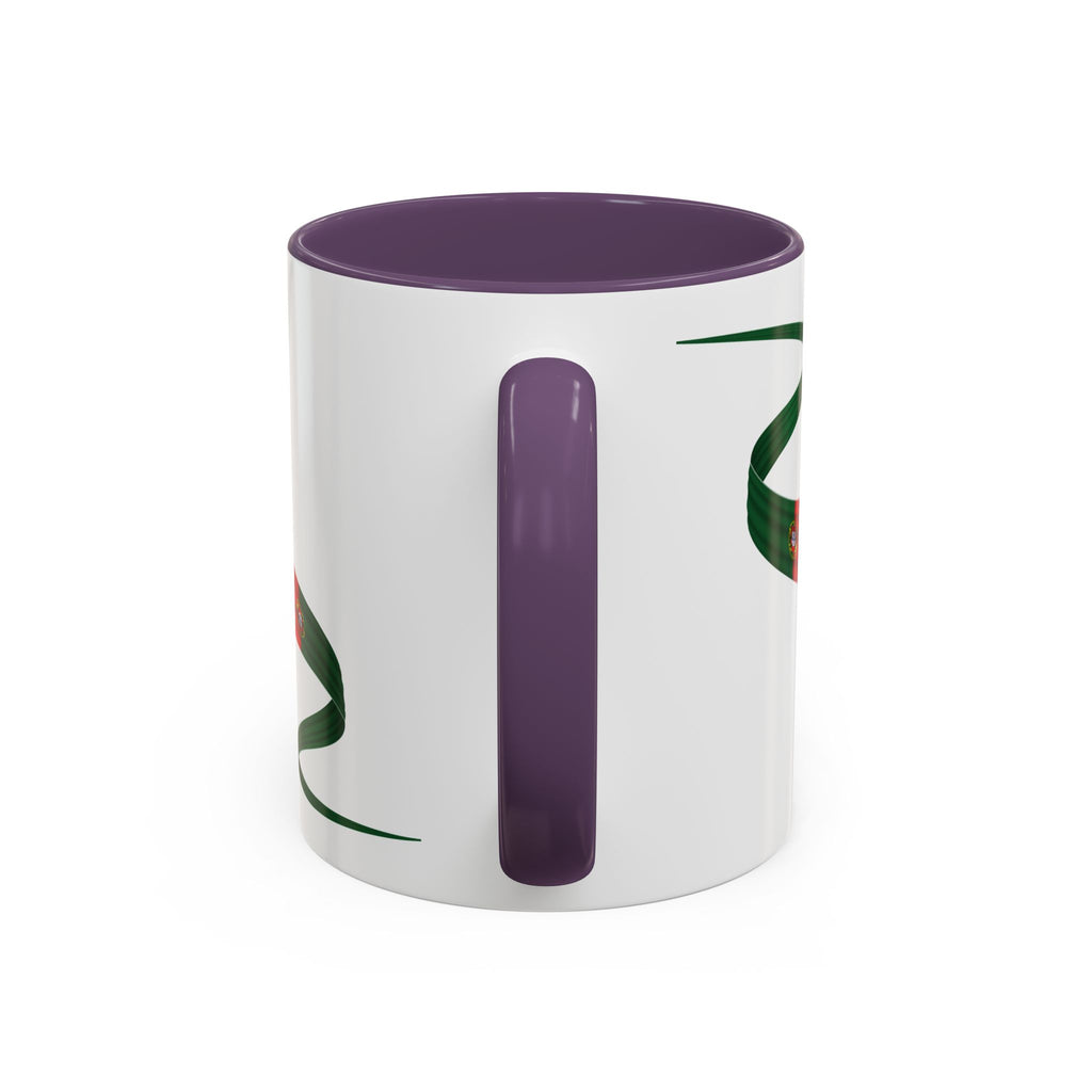 Portugal 2026 Soccer Cup Accent Coffee Mug — USA England Mexico Host Nations