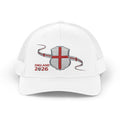 England 2026 Shield Snapback Trucker Cap — St. George Flag Football Fan Hat