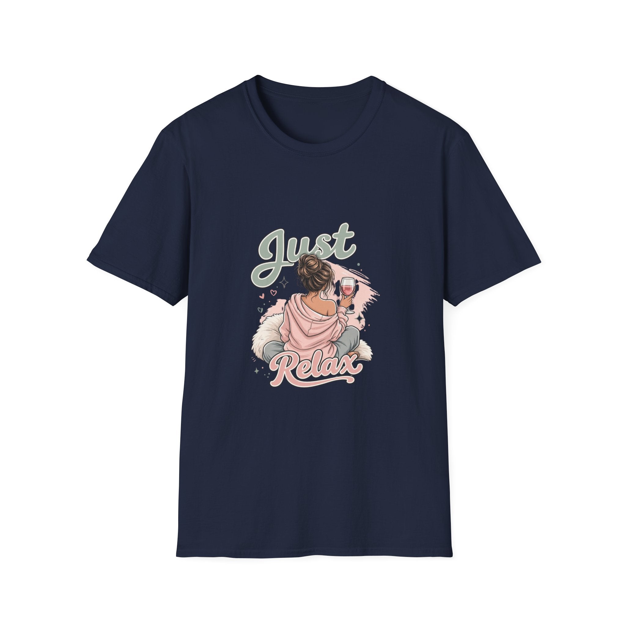 Just Relax T-Shirt – Cozy Sloth Hug Tee for Relaxation Lovers