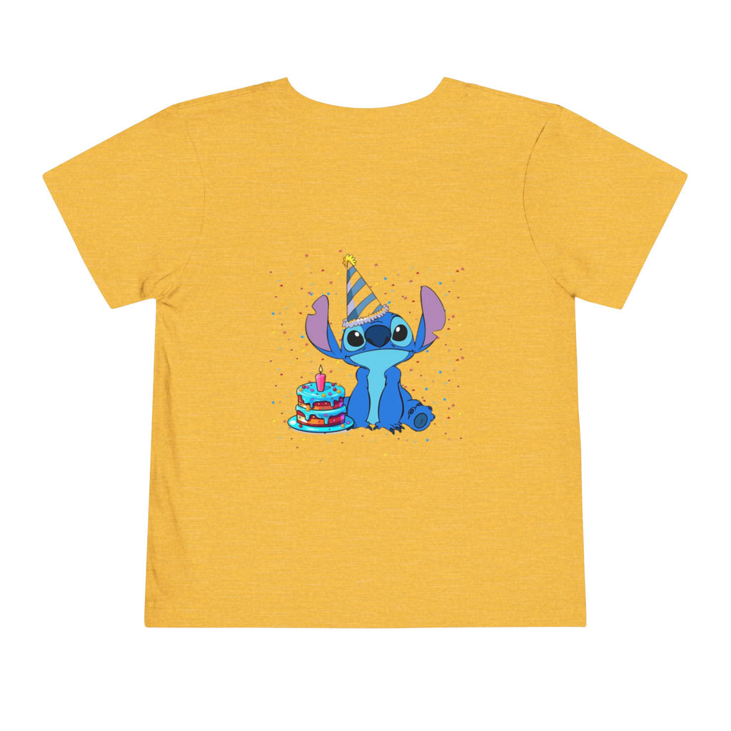 Stiche birthday Toddler Short Sleeve Tee