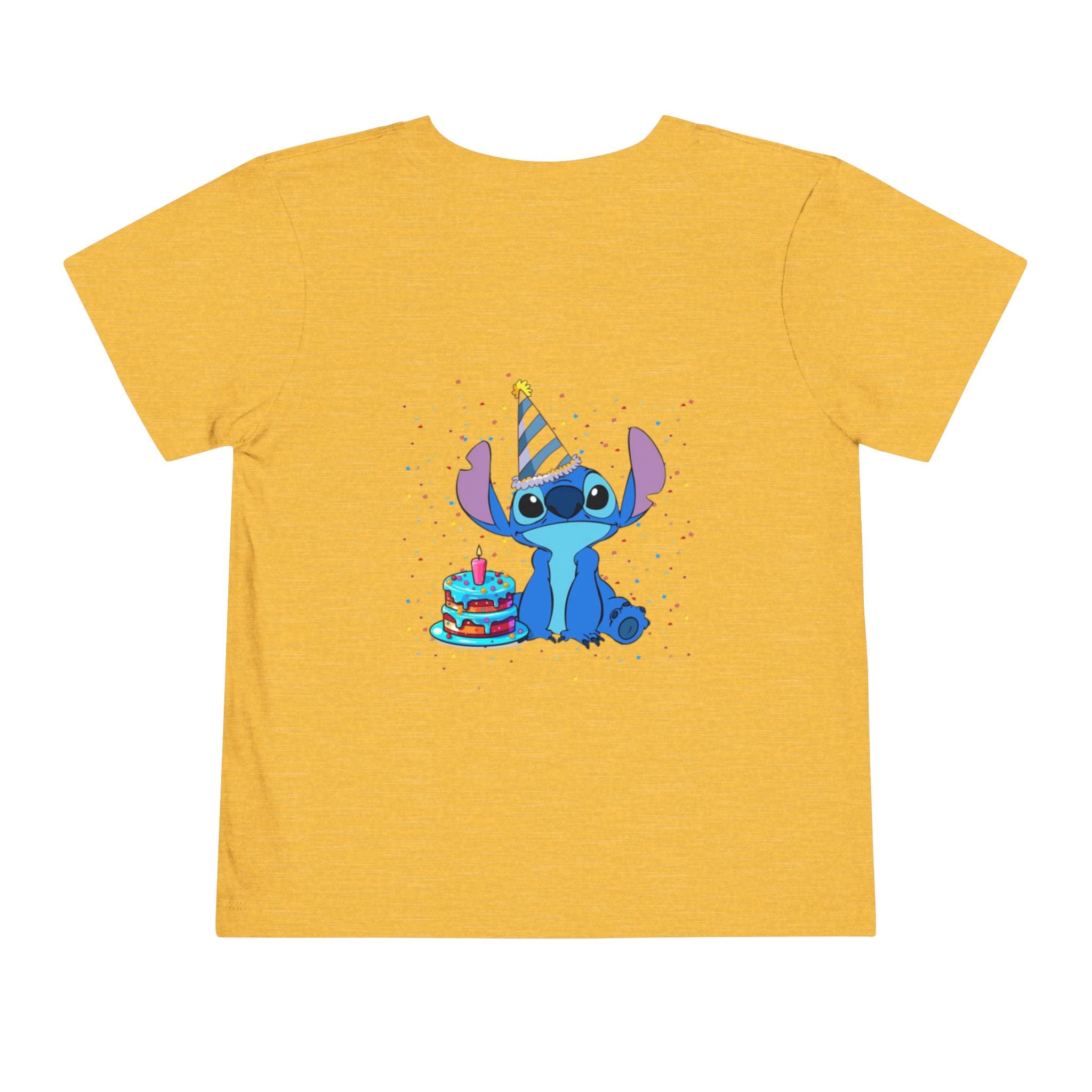 Stiche birthday Toddler Short Sleeve Tee