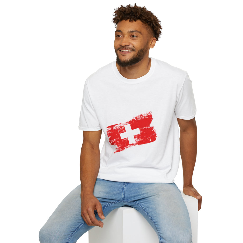 Switzerland Flag T-Shirt — I  Switzerland Graphic Tee