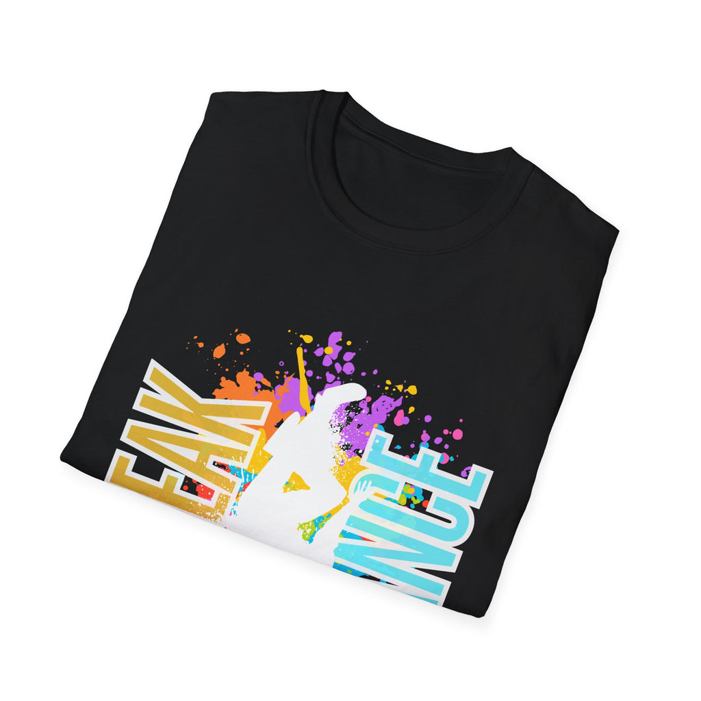 Break Dance T-Shirt – Colorful Splatter B-Boy/B-Girl Street Dance Tee