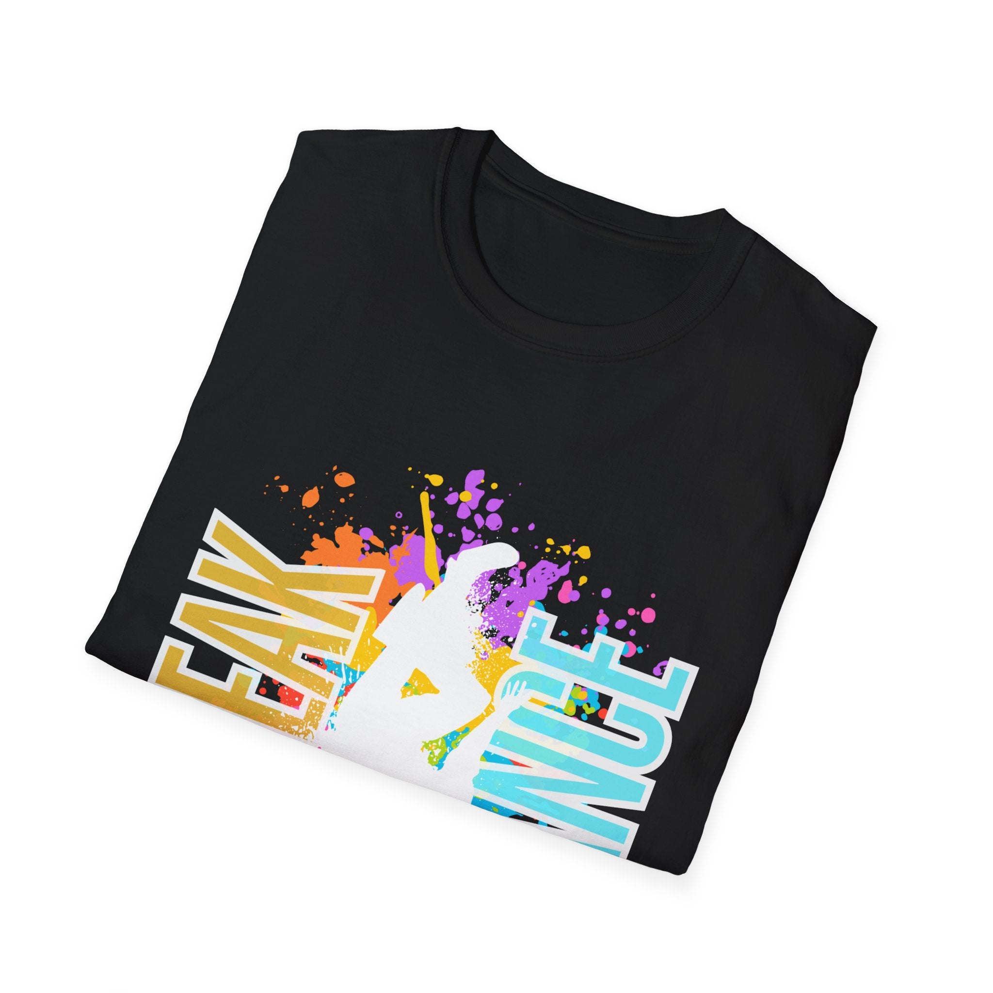 Break Dance T-Shirt – Colorful Splatter B-Boy/B-Girl Street Dance Tee