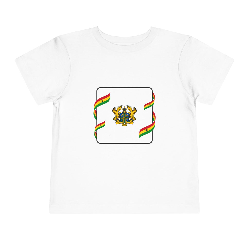Ghana Kids Tee — Cup Trophy & Flag Toddler Shirt