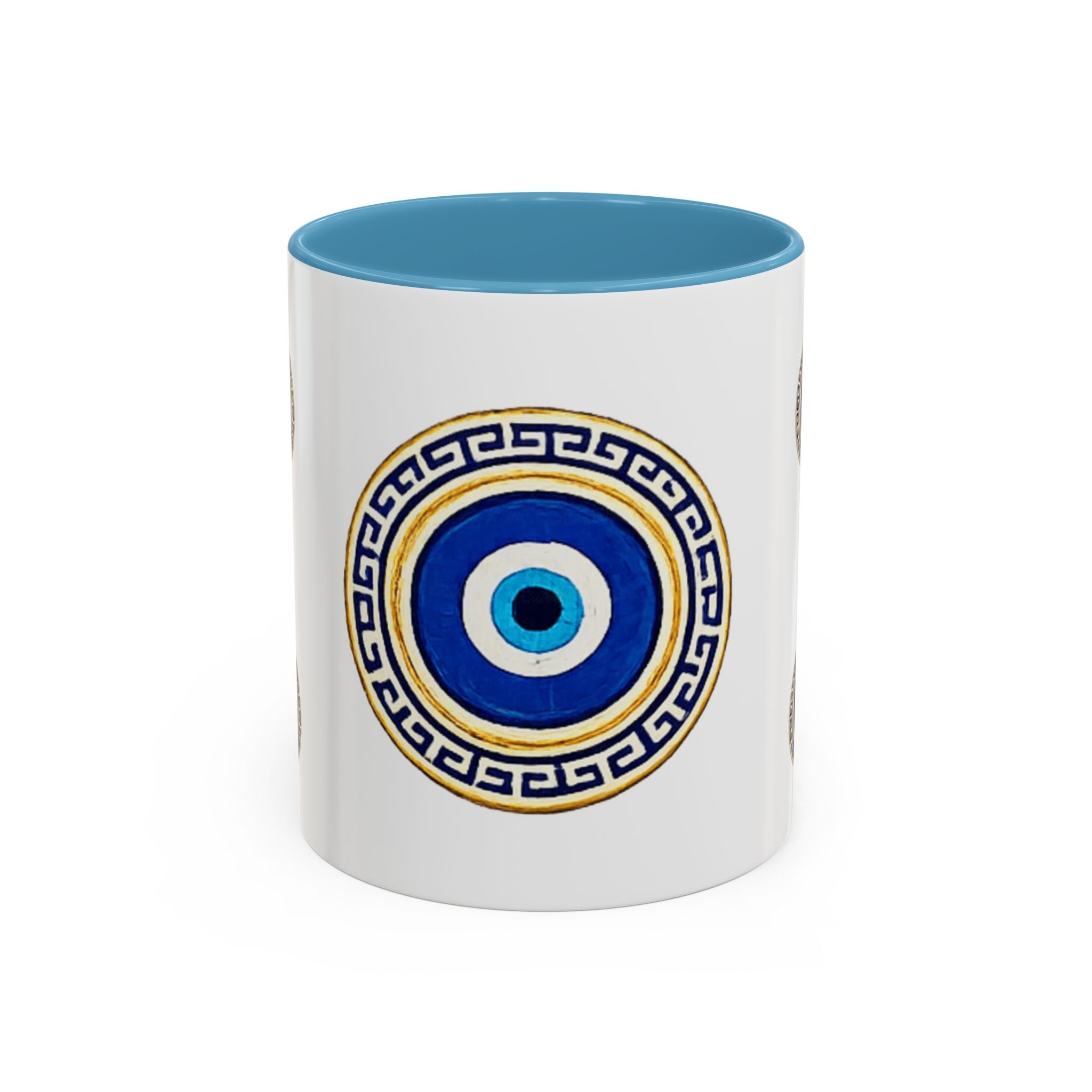 Evil Eye Accent Coffee Mug
