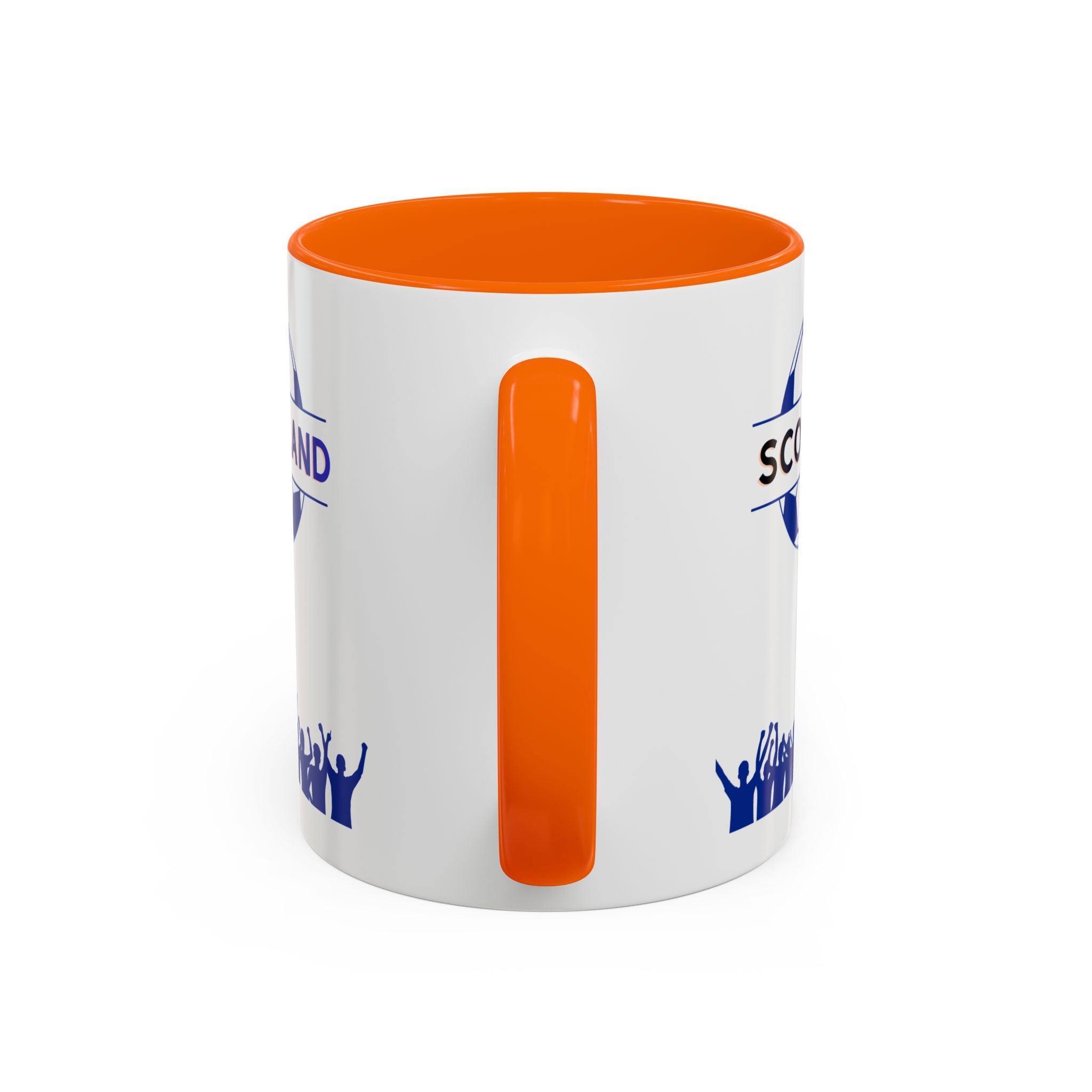 Scotland Soccer Fan Coffee Mug – Scottish Flag & Supporters 11/15oz Accent Mug