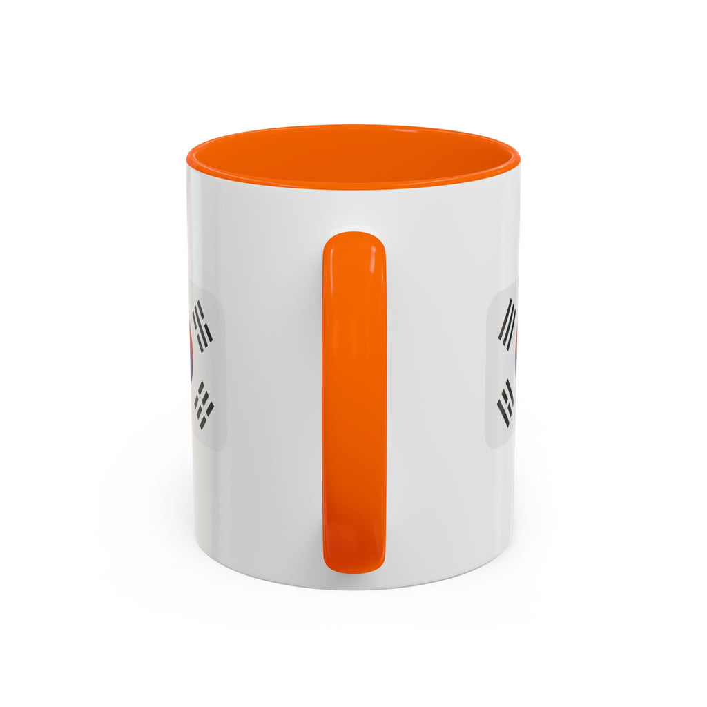 South Korea Accent Coffee Mug (11, 15oz)