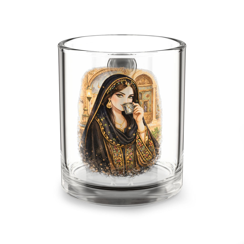 Iraqi women Glass Mug, 10oz