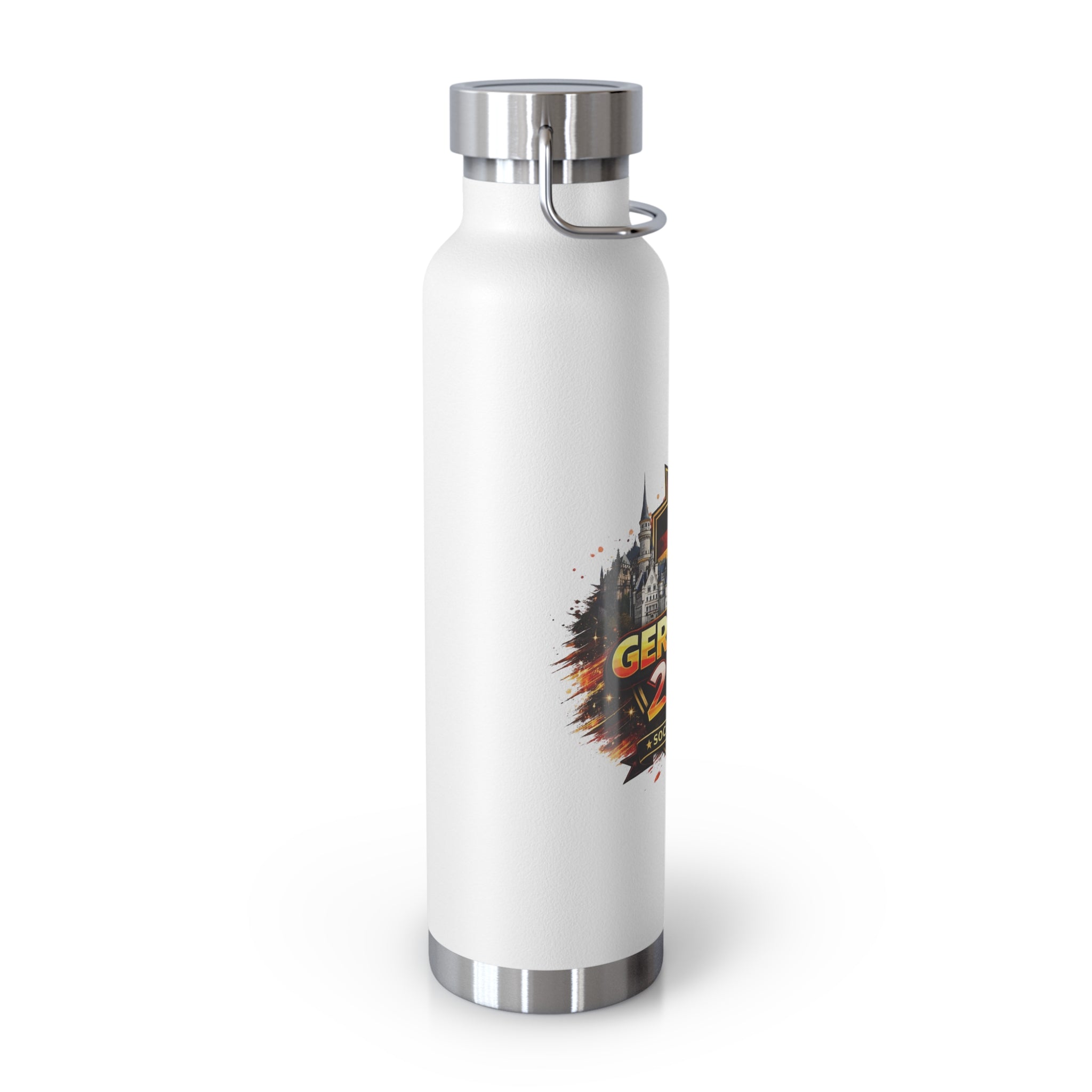 Germany 2026 Soccer Fan Water Bottle — 22oz Insulated