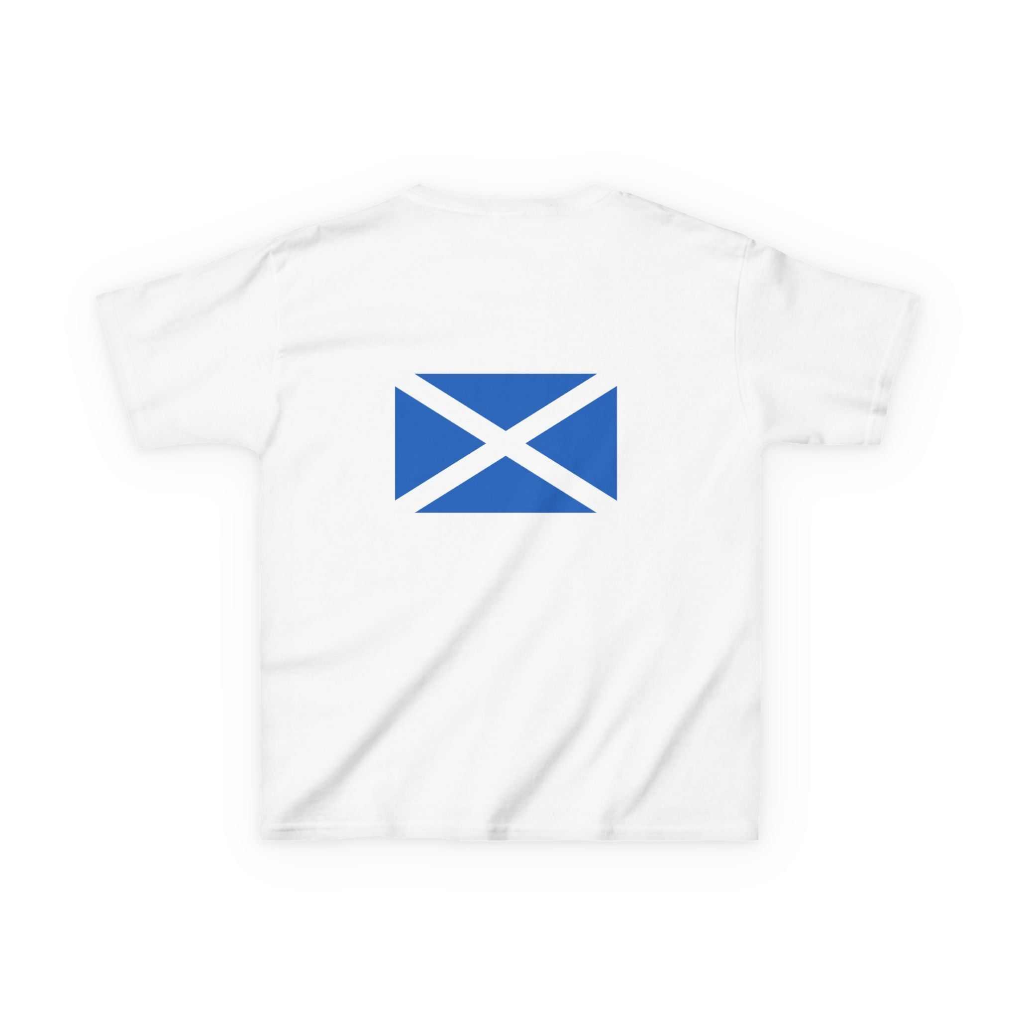 Scotland Kids T‑Shirt — Scotland Crest & Saltire 2026 Youth Tee