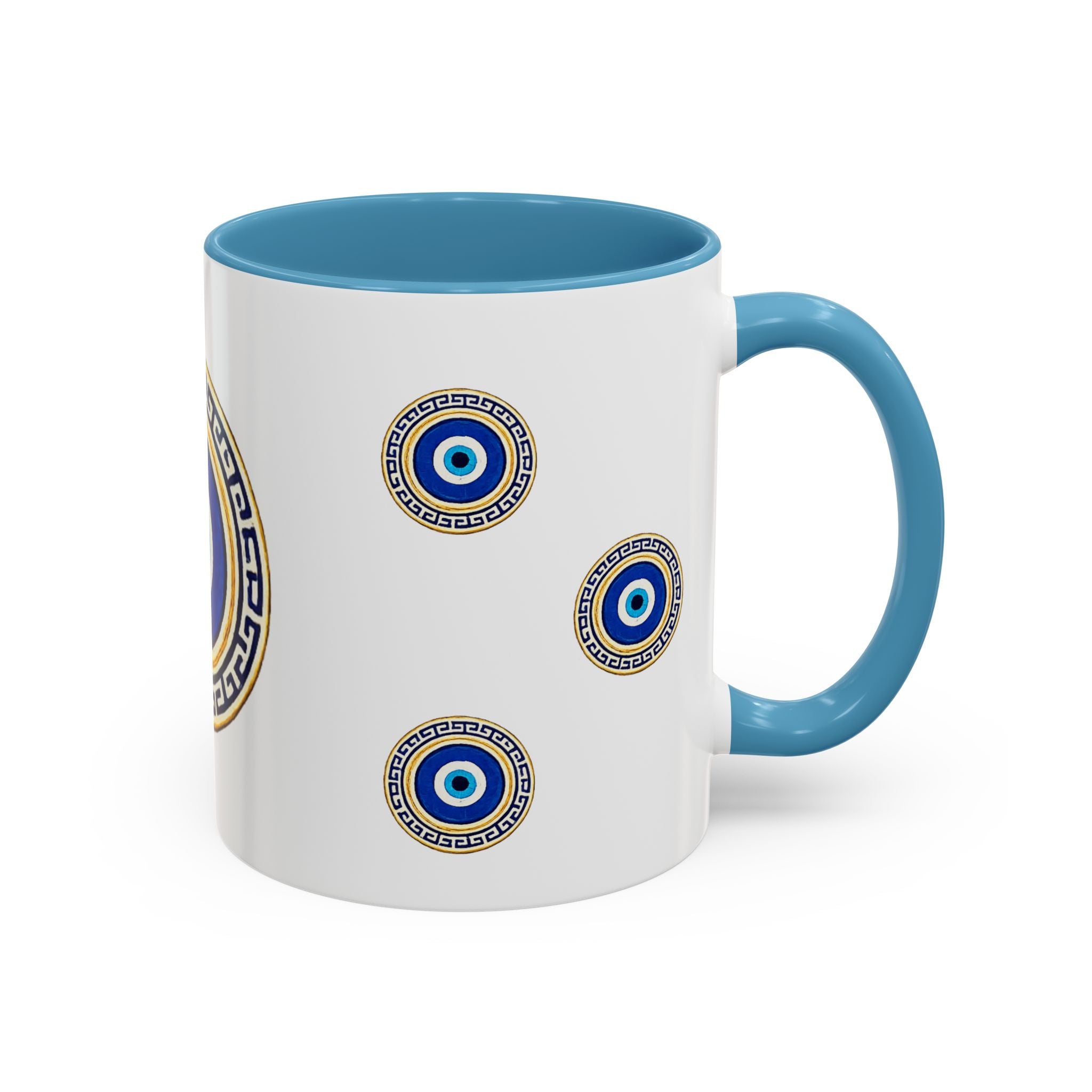 Evil Eye Accent Coffee Mug