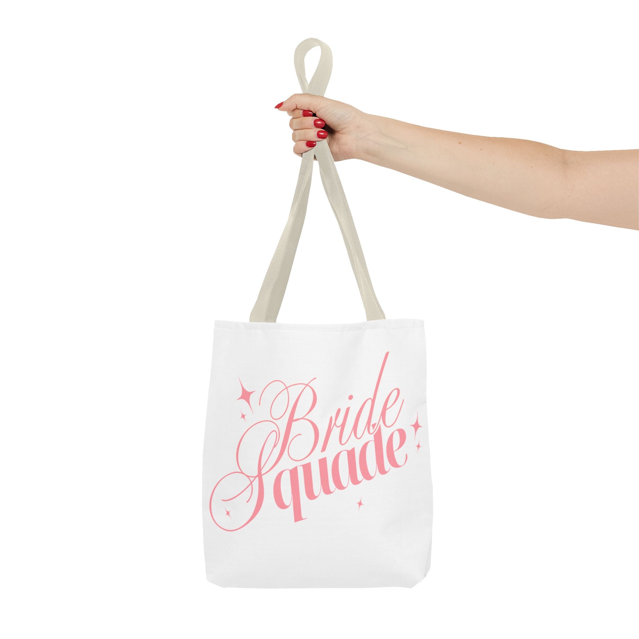Bride Squad Tote Bag — Pink Bridal Bachelorette Party Gift
