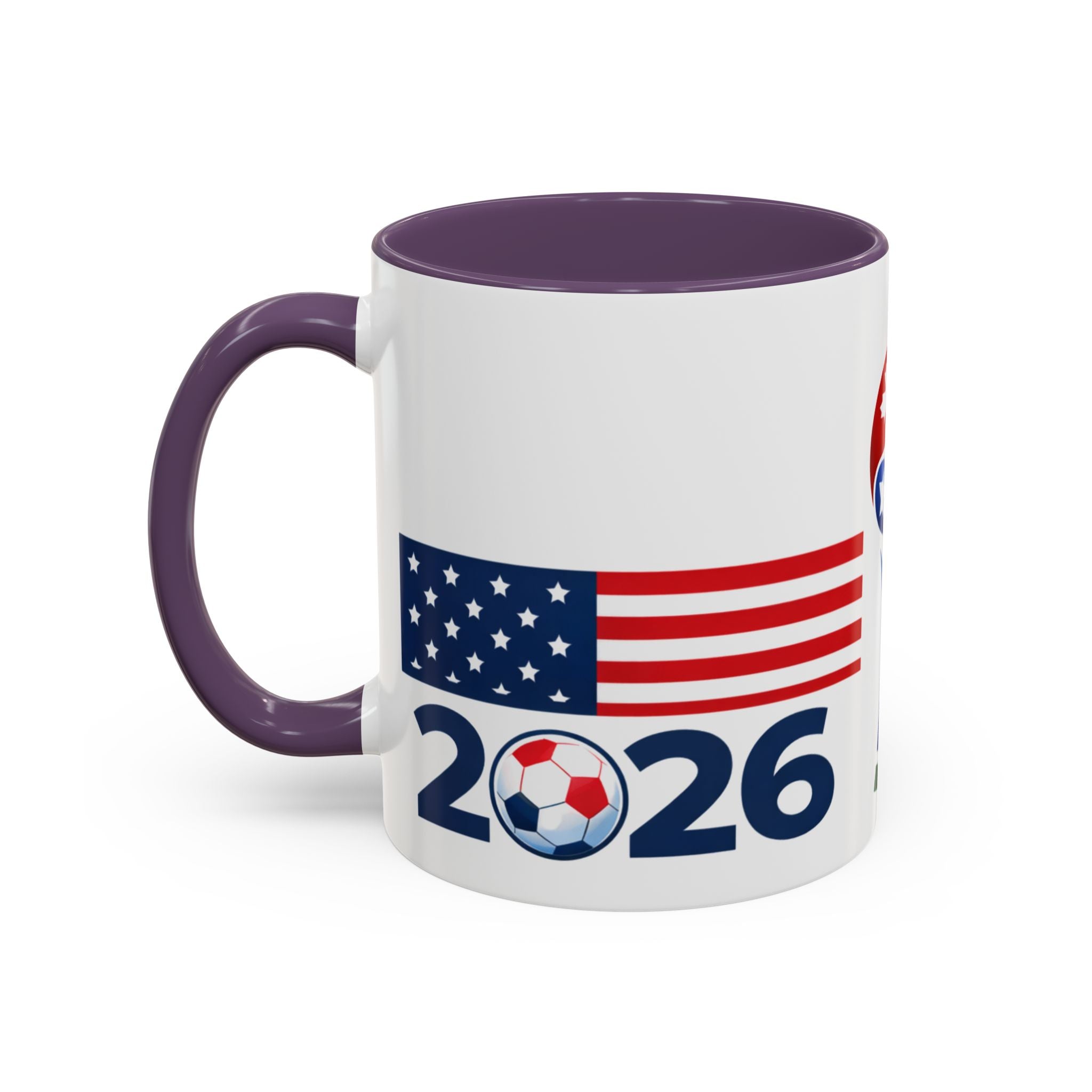 2026 cup USA+Canada Soccer Coffee Mug — 11/15oz Accent