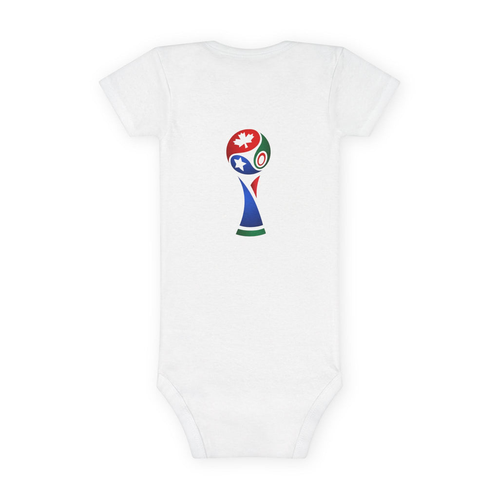 USA 2026 Baby Onesie –  Cup Soccer Infant Bodysuit