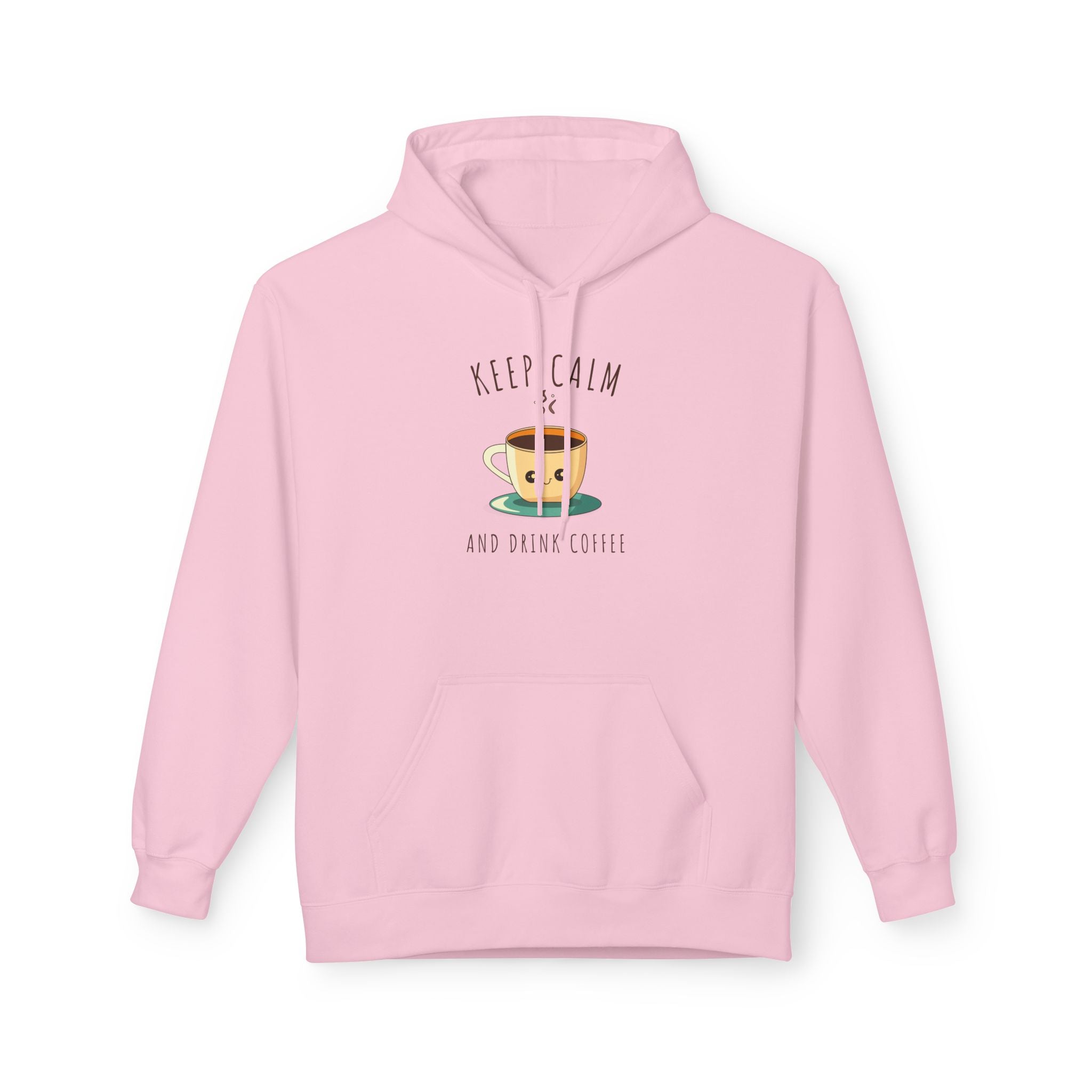 Keep calm & drink coffee Unisex Midweight Softstyle Fleece Hoodie