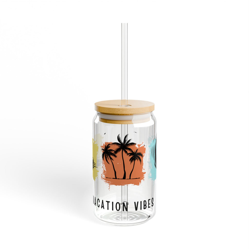 Vacation Vibes 16oz Sipper Glass